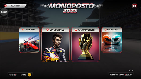 F1方程式赛车(Monoposto)中文版