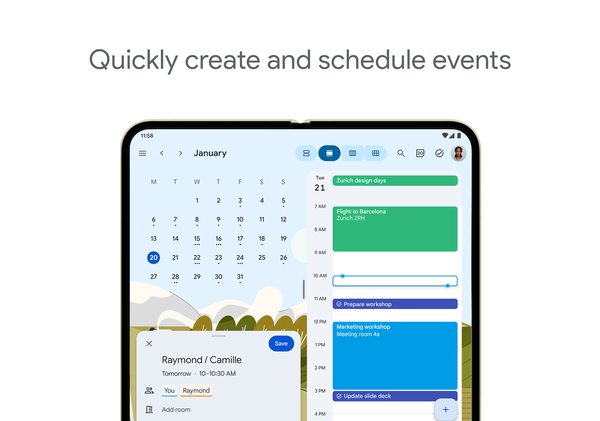google日历app