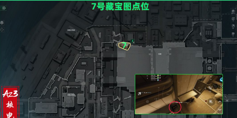 三角洲行动AZ3藏宝图位置大全