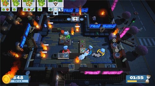 胡闹厨房2官方版(Walkthrought Overcooked)