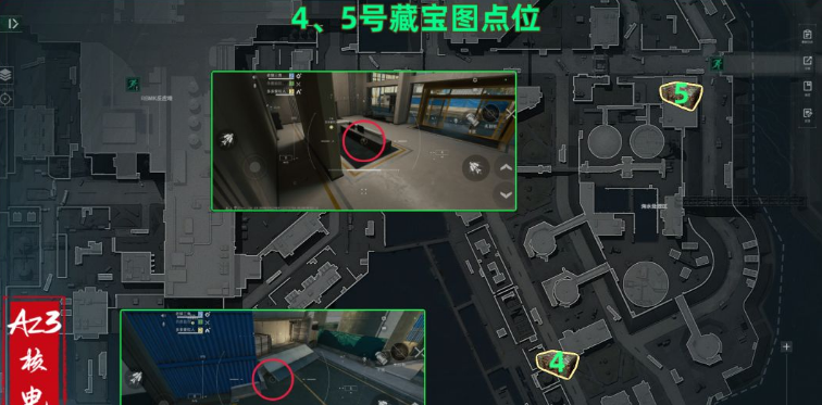 三角洲行动AZ3藏宝图位置大全
