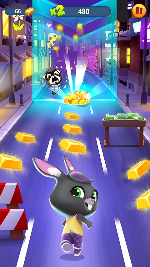 汤姆猫跑酷无限金币钻石鞭炮版