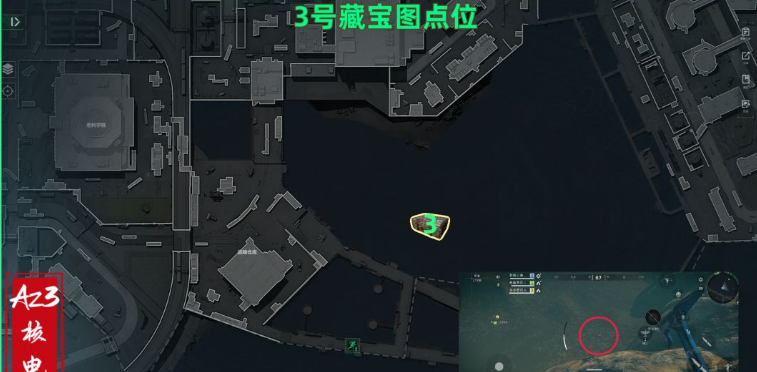 三角洲行动AZ3藏宝图位置大全