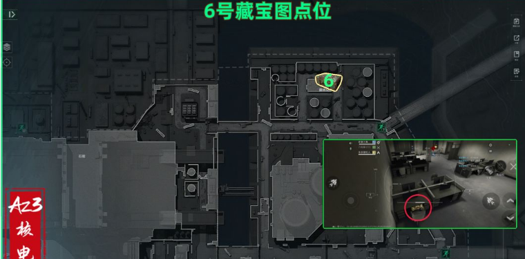 三角洲行动AZ3藏宝图位置大全