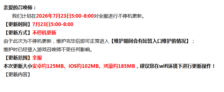王者荣耀7月23日更新有哪些英雄进行了调整