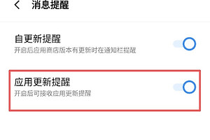 vivo应用商店更新提醒怎么关 vivo应用商店消息提醒设置入口